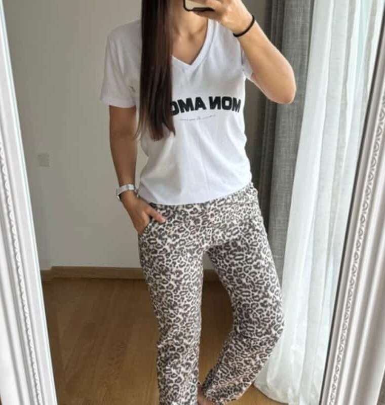 Babucha rústica print